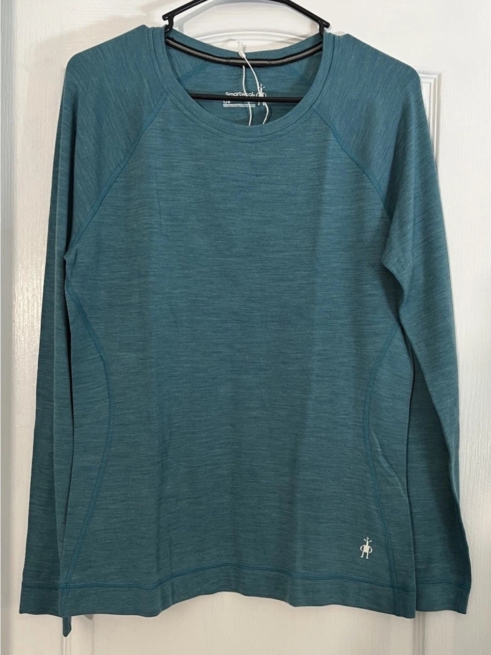 Smartwool Womens Merino Wool Base Layer Top L Thermal Long Sleeve NWT